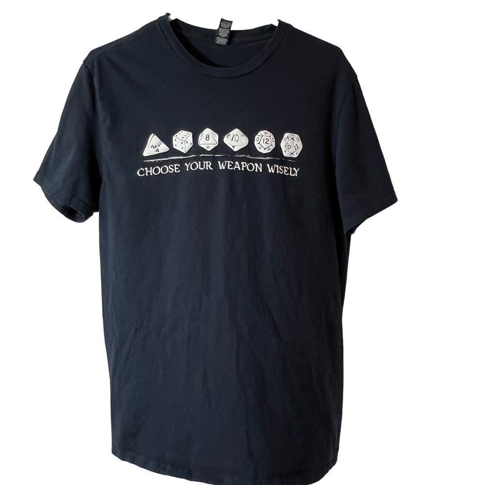 District Men's Blue T Shirt Size Medium